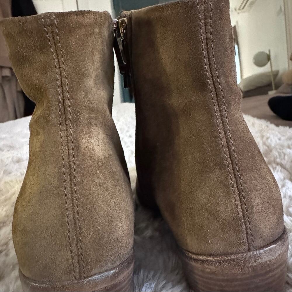 NEW Lemargo Brown Suede Boots Size 37 - Picture 7 of 8